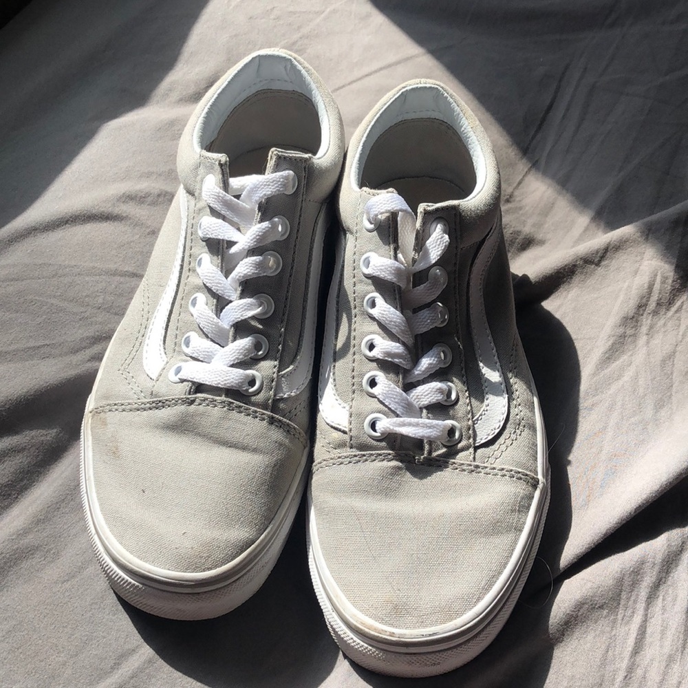 Light gray vans